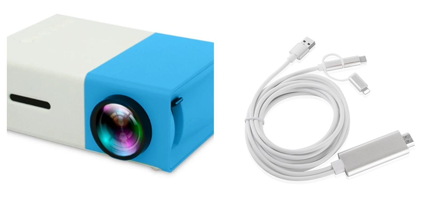 HD 1080P Mini Mini Projector